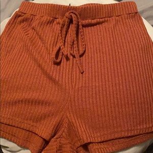 Burnt red orange (not exactly sure the color)